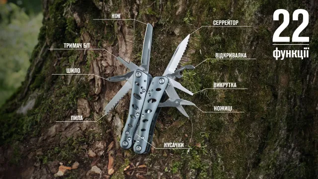 4 - Мультитул Multi Tool Ganzo G101-H (G205)
