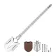 1 - Лопата Naturehike Multifunctional outdoor shovel NH20GJ002. Сірий