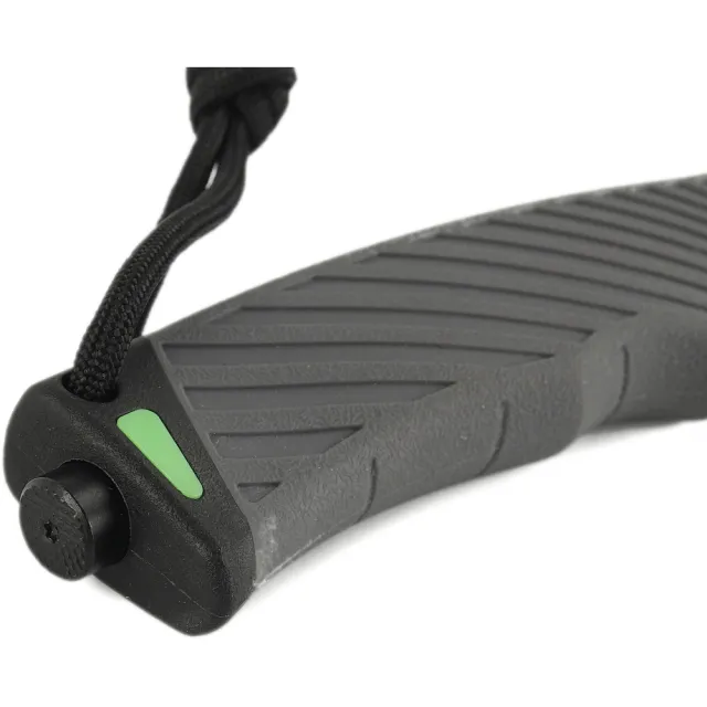 5 - Нож с паракордом Ganzo G8012V2-GY, серый
