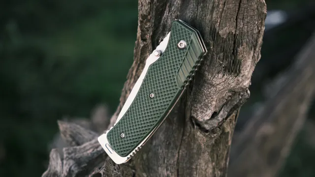 10 - Ніж складаний Ganzo G618-GR, зелений