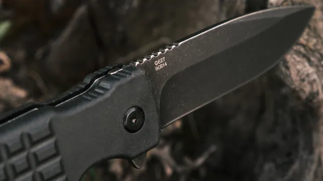 10 - Нож складной Ganzo G627-BK, черный