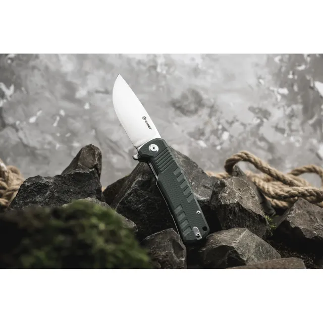9 - Нож складной Ganzo G769-GR, зеленый