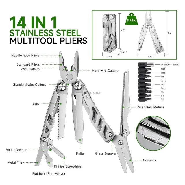 3 - Мультитул NexTool Flagship Pro Max