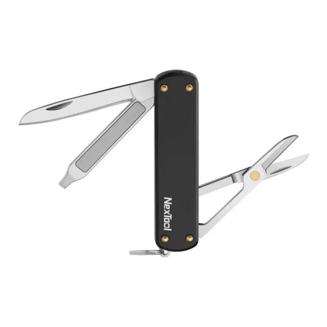 4 - Мультитул NexTool Mini Pocket Knife, чорний