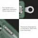 2 - Мультитул NexTool Multi Functional Knife, зеленый