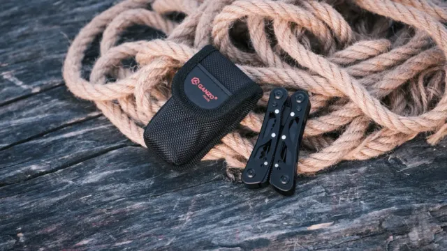 11 - Мультитул Multi Tool Ganzo G104 S чорний