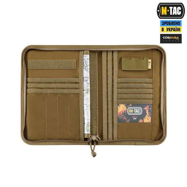 25 - Планшет-органайзер M-TAC А5 Elite Coyote