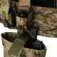 9 - Плитоноска Ares Gen.2. (Комплект 7 подсумков) с системой быстрого сброса. Molle. Цвет Мультикам