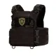 1 - Плитоноска Warmor Gen.3 Pro с системой быстрого сброса. Molle. Цвет Чёрный