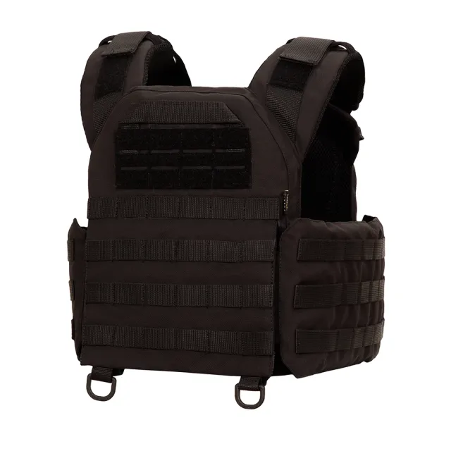 6 - Плитоноска Warmor Gen.3 Pro с системой быстрого сброса. Molle. Цвет Чёрный