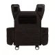 7 - Плитоноска Warmor Gen.3 Pro с системой быстрого сброса. Molle. Цвет Чёрный