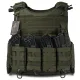 2 - Плитоноска Warmor Gen.4 (Комплект 4 подсумки) с системой быстрого сброса. Molle. Цвет Олива.