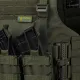 9 - Плитоноска Warmor Gen.4 (Комплект 4 подсумки) с системой быстрого сброса. Molle. Цвет Олива.