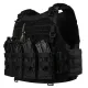 1 - Плитоноска Warmor Gen.4 (Комплект 4 подсумки) с системой быстрого сброса. Molle. Цвет Черная