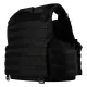 6 - Плитоноска Warmor Gen.4 (Комплект 4 подсумки) с системой быстрого сброса. Molle. Цвет Черная