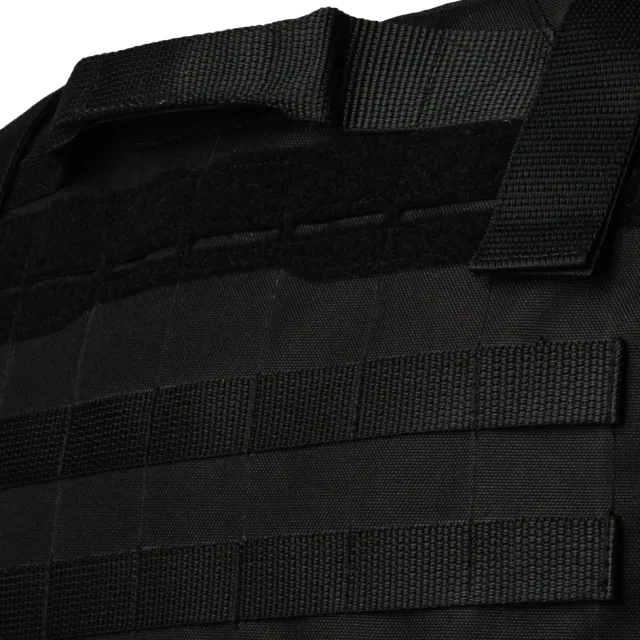 12 - Плитоноска Warmor Gen.4 (Комплект 4 подсумки) с системой быстрого сброса. Molle. Цвет Черная