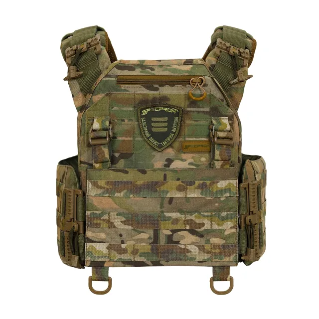 3 - Плитоноска Warmor Gen.3 Pro с системой быстрого сброса. Molle. Цвет Мультикам