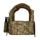5 - Плитоноска Warmor Gen.3 Pro с системой быстрого сброса. Molle. Цвет Мультикам