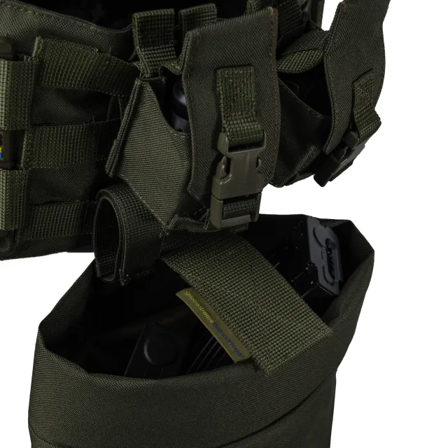 10 - Плитоноска Ares Gen.2. (Комплект 7 подсумков) с системой быстрого сброса. Molle. Цвет Олива
