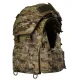 5 - Плитоноска жіноча Warmor gen.3 FL MAX (for Ladies) (без плит). З максимальним набором підсумків, захистом шиї по 1 класу ДСТУ. Мультикам.