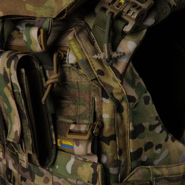 10 - Плитоноска жіноча Warmor gen.3 FL MAX (for Ladies) (без плит). З максимальним набором підсумків, захистом шиї по 1 класу ДСТУ. Мультикам.