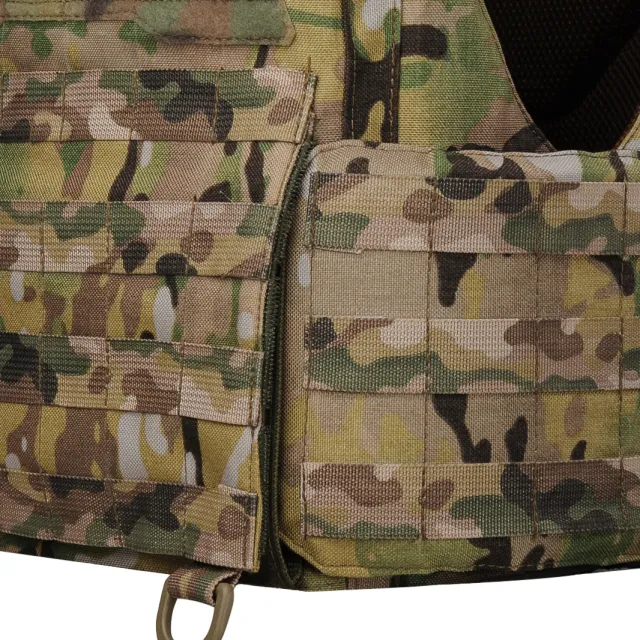 2 - Плитоноска женская Warmor gen.3 FL MAX (for Ladies). С максимальным набором подсумков, быстрым боковым и верхним сбросом (без плит). Мультикам.