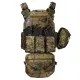 4 - Плитоноска женская Warmor gen.3 FL MAX (for Ladies). С максимальным набором подсумков, быстрым боковым и верхним сбросом (без плит). Мультикам.