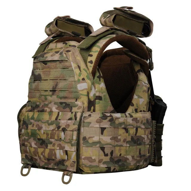 5 - Плитоноска женская Warmor gen.3 FL MAX (for Ladies). С максимальным набором подсумков, быстрым боковым и верхним сбросом (без плит). Мультикам.