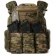 2 - Плитоноска женская Warmor gen.3 FL (for Ladies). С подсумками под магазины АК и быстрым боковым и верхним сбросом (без плит). Мультикам.
