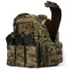 6 - Плитоноска женская Warmor gen.3 FL (for Ladies). С подсумками под магазины АК и быстрым боковым и верхним сбросом (без плит). Мультикам.