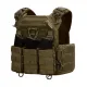 1 - Плитоноска Warmor gen.3 . Олива. Сиcтема быстрого сброса. 3 подсумка. (Большого размера)