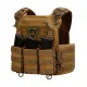 1 - Плитоноска Warmor gen.3 XL+ Койот с системой быстрого сброса с подсумками. (Большого размера)