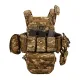2 - Плитоноска Warmor gen.3 Pro Max XL Пиксель ММ14. Система быстрого сброса. 7 подсумок. (Большого размера)
