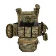 2 - Плитоноска Warmor gen.3 Pro Max XL Мультикам. Система быстрого сброса. 7 подсумков. (Большого размера)