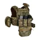 3 - Плитоноска Warmor gen.3 Pro Max XL Мультикам. Система быстрого сброса. 7 подсумков. (Большого размера)
