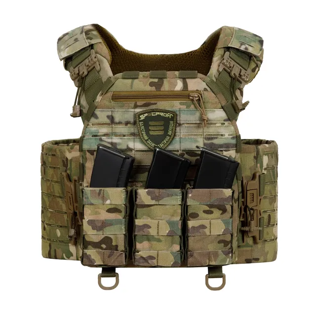 2 - Плитоноска WARMOR Gen.5 V2 +3 підсумки АК Мультикам