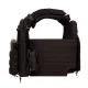 4 - Плитоноска SPECPROM WARMOR Gen.5 V2 +3 підсумки АК Чорний