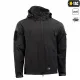 1 - Куртка тактична Soft Shell з підстібкою Black. Чорна