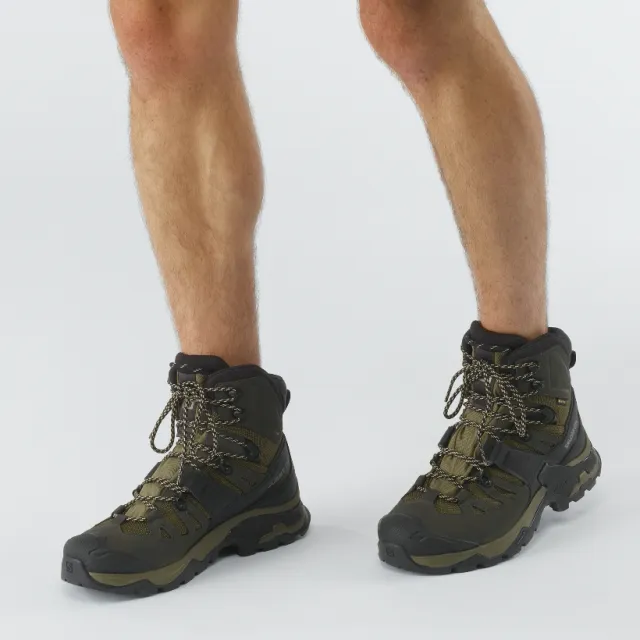 6 - Ботинки тактические SALOMON Quest 4 GTX, Черный-Хаки