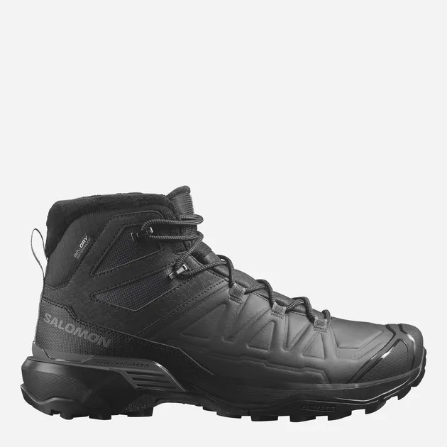 5 - Ботинки туристические SALOMON Ultra Snowpilot WP, Чорний