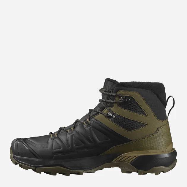 3 - Ботинки туристические SALOMON Ultra Snowpilot WP, Хаки