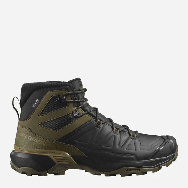 5 - Ботинки туристические SALOMON Ultra Snowpilot WP, Хаки