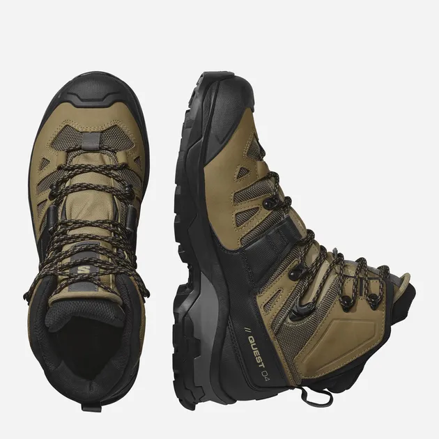 1 - Ботинки тактические SALOMON Quest 4 GTX, Черный-Койот