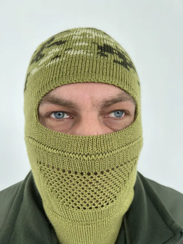 2 - Балаклава трансформер 2 в 1. Пиксель