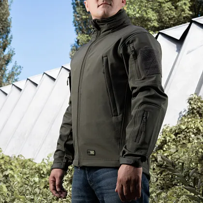 9 - Куртка M-Tac Soft Shell Olive. Олива