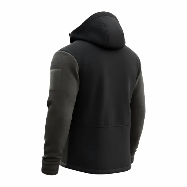 2 - Кофта флисовая с капюшоном Combatant THOR. Олива
