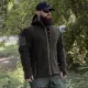 4 - Кофта флисовая с капюшоном Combatant THOR. Олива