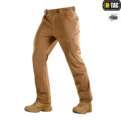 3 - Штаны M-Tac Soft Shell Winter. Койот