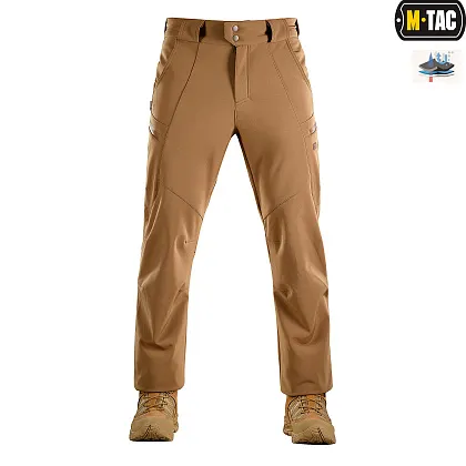 4 - Штаны M-Tac Soft Shell Winter. Койот
