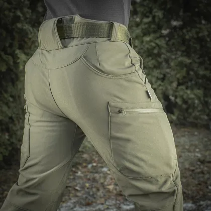 6 - Штаны M-Tac Soft Shell Winter. Олива